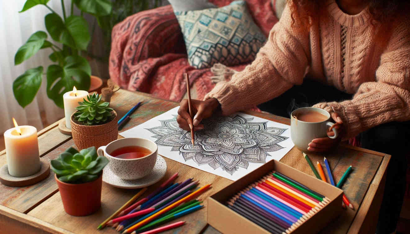 Create Your Relaxing Coloring Routine