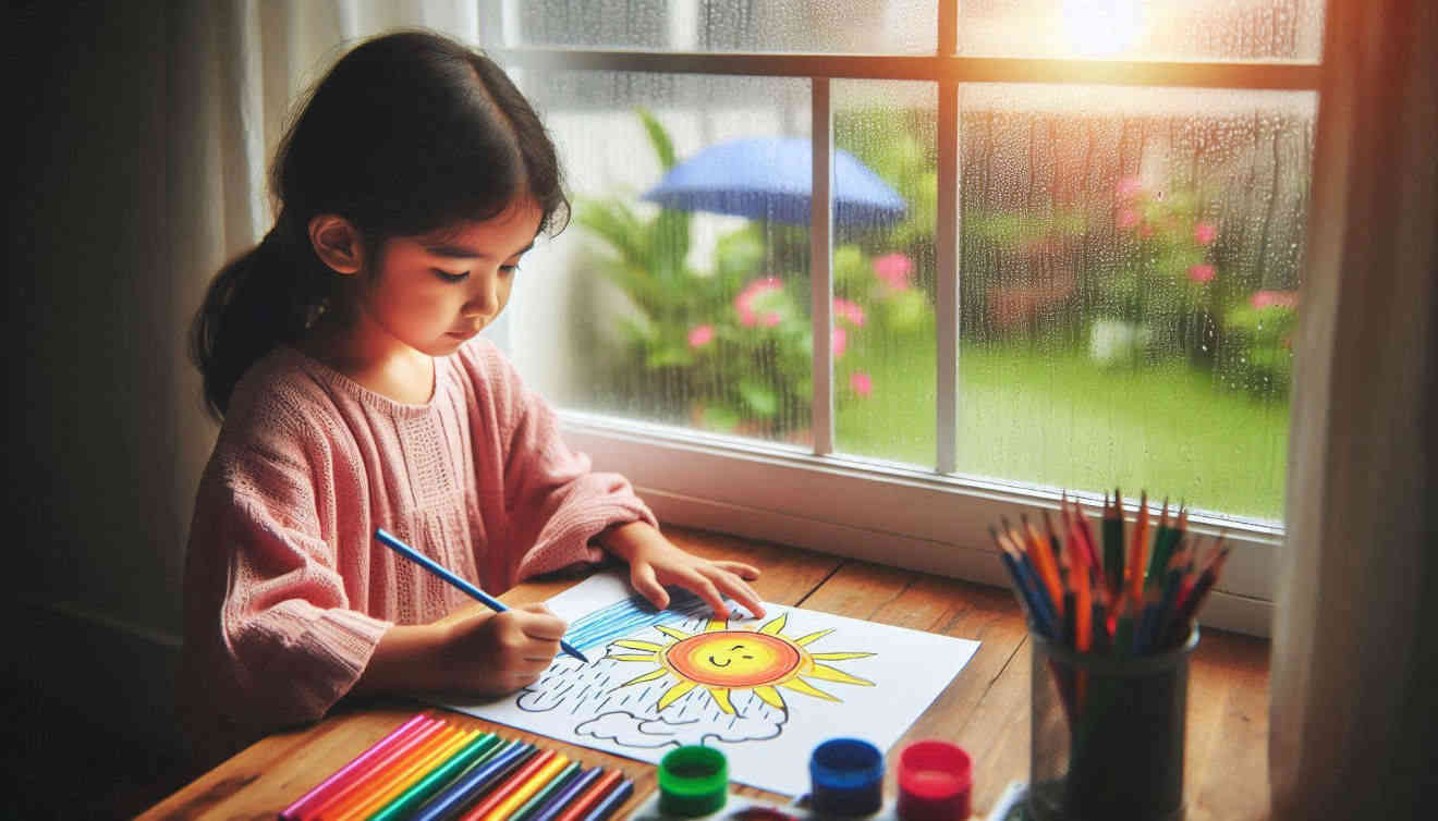 It Rains Outside and Inside It is Sunny