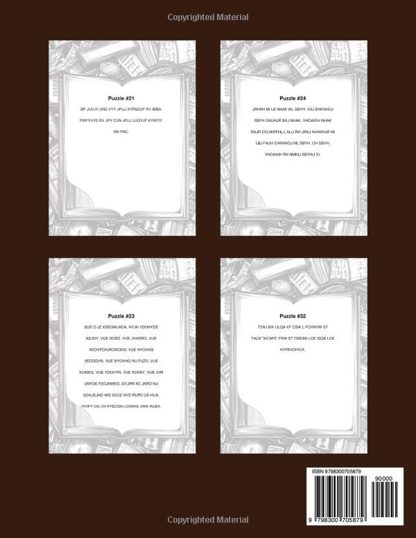 ASV Bible Verse Cryptograms Back Cover