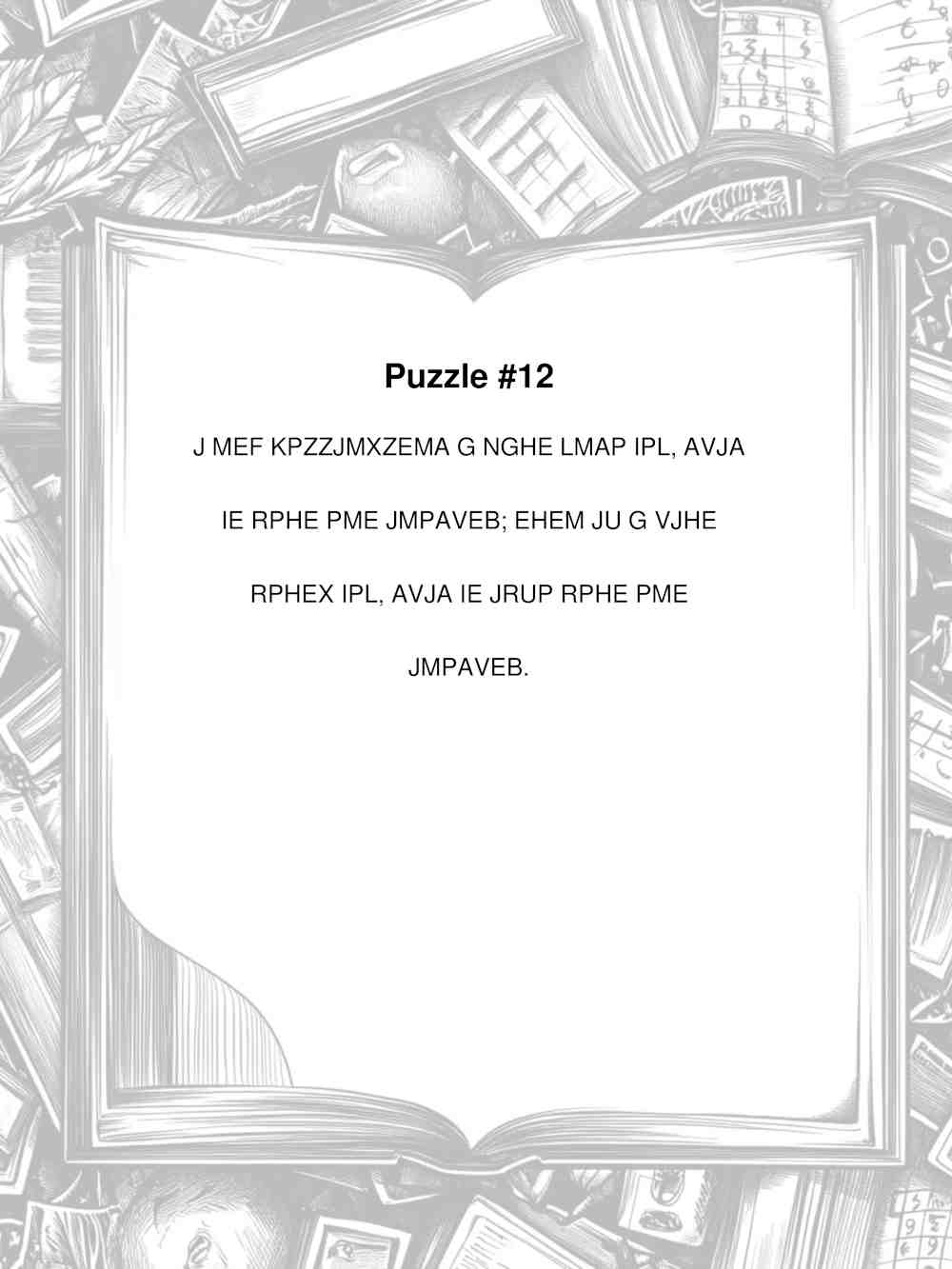 ASV Bible Verse Cryptograms Sample Page 3