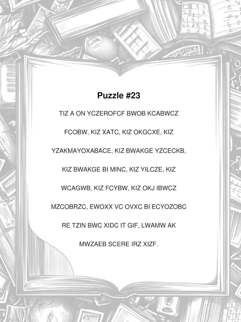 Darby Bible Verse Cryptograms Sample Page 1