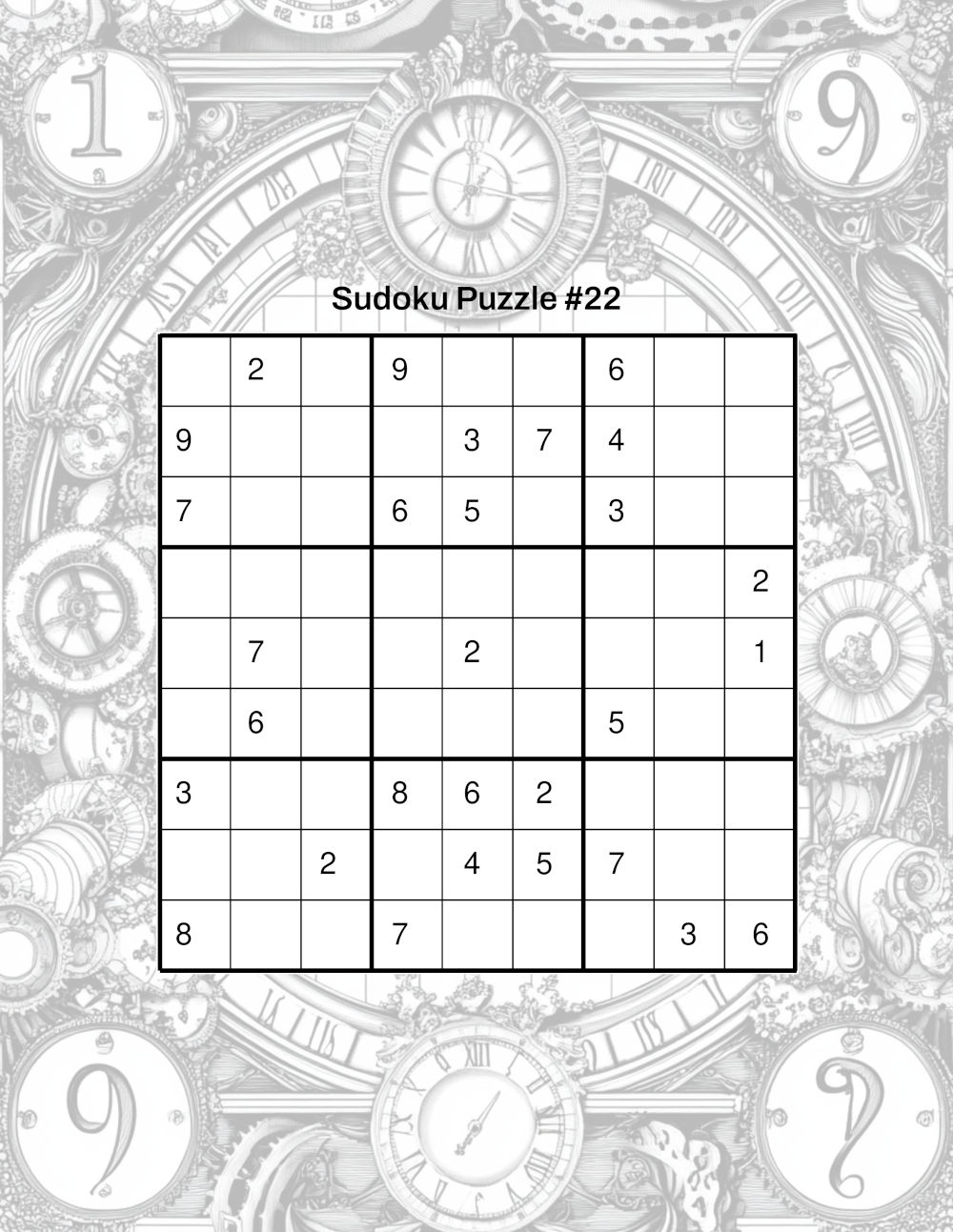 Advanced Level Sudoku Sample 3