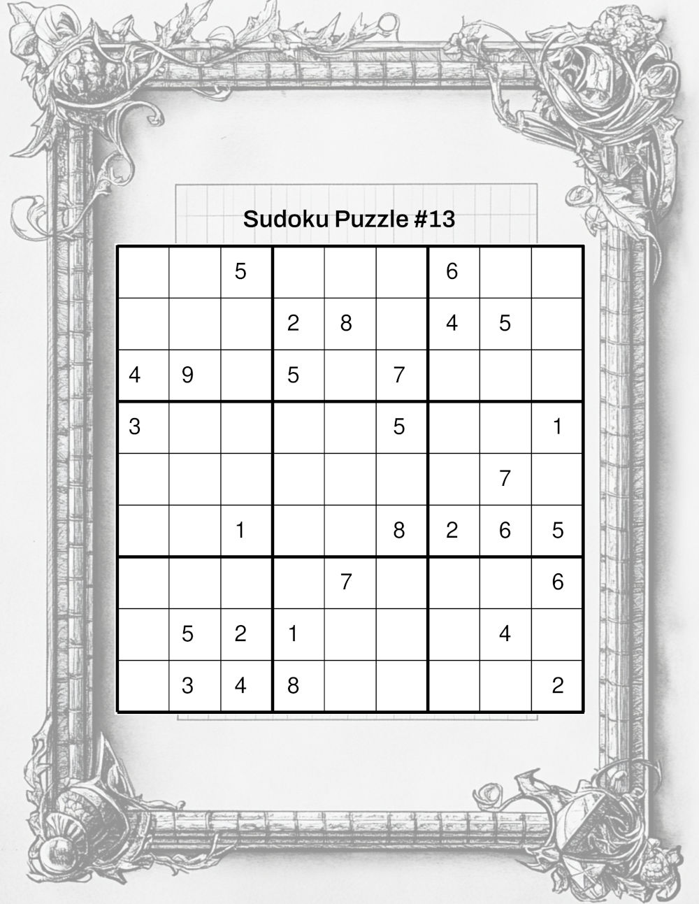 Advanced Level Sudoku Sample 1