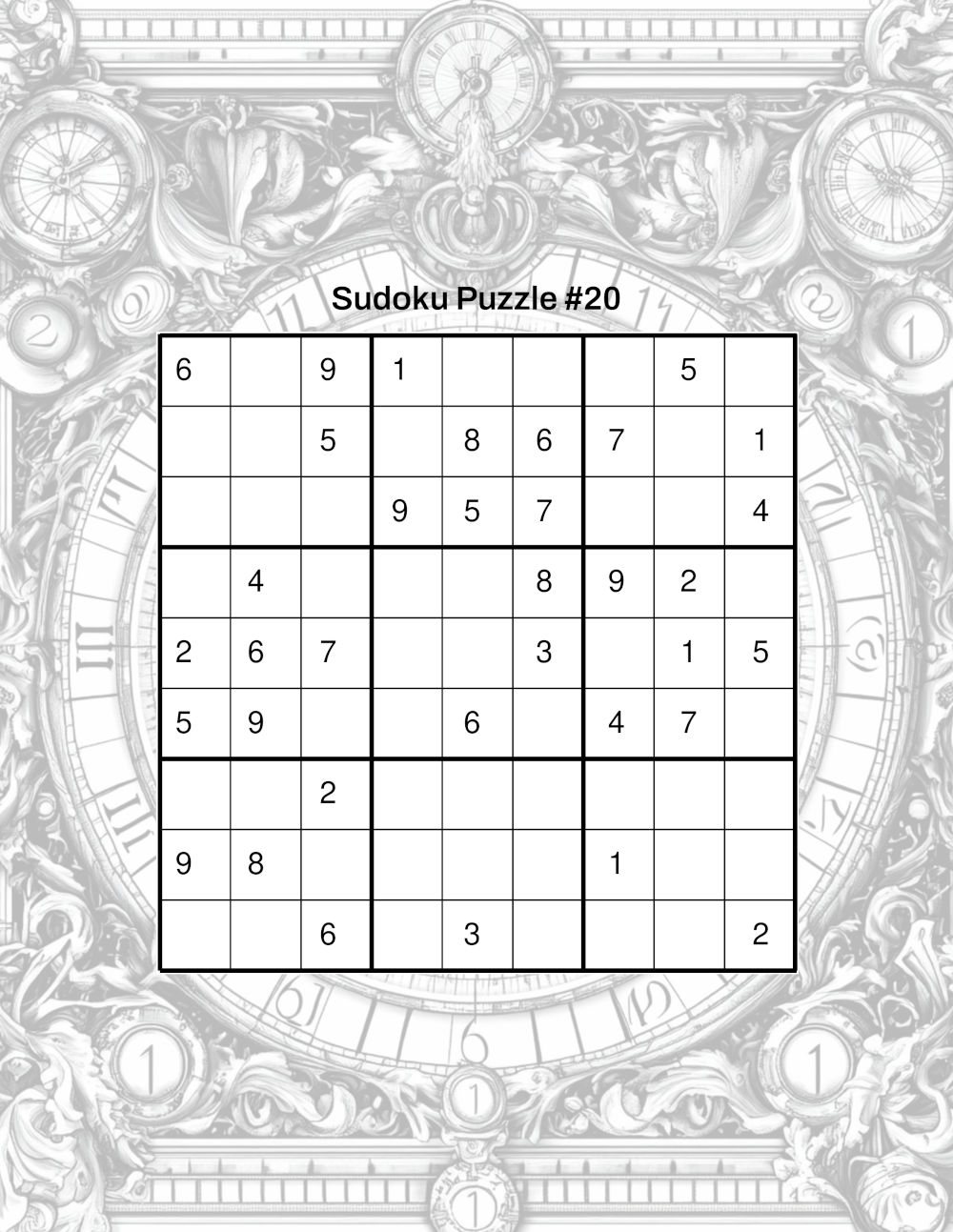 Beginner Level Sudoku Sample 3