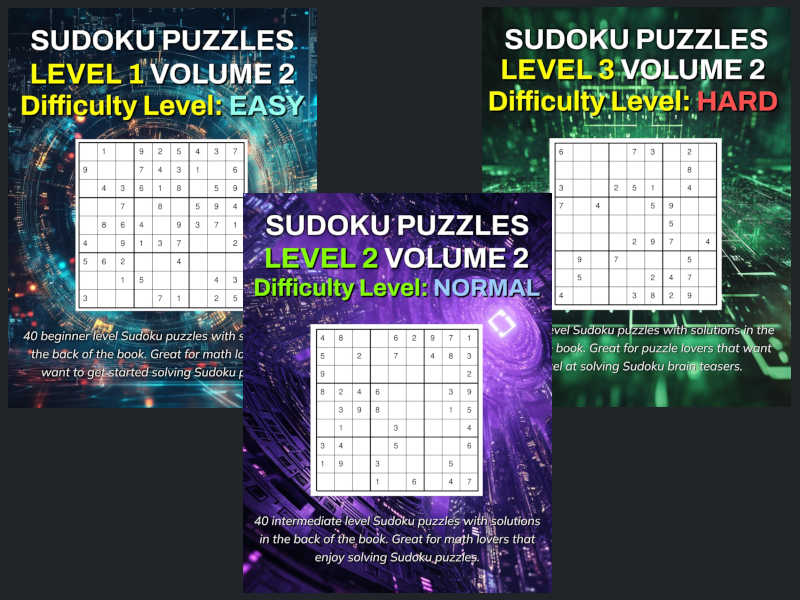 Sudoku Puzzle Books